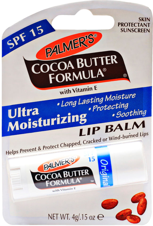 Бальзам для губ Palmers Увлажняющий с маслом какао и витамином Е SPF15 4г