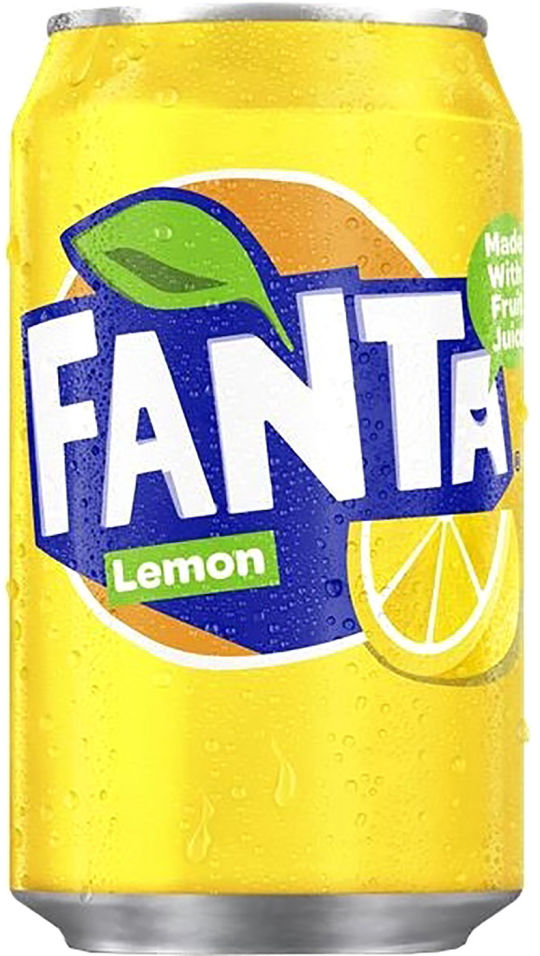 Напиток Fanta Lemon 330мл