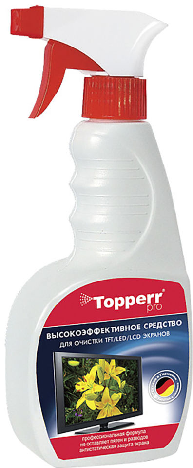 Чистящее средство Topperr Для ЖК телевизоров и плазмы 500мл
