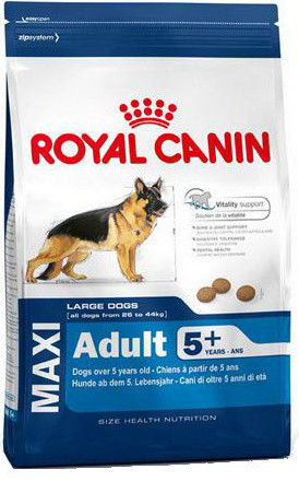 Сухой корм для собак Royal Canin Adult Maxi 5+ Птица 4кг