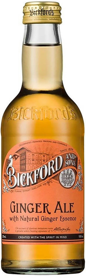 Напиток Bickfords Ginger Ale 0.275л