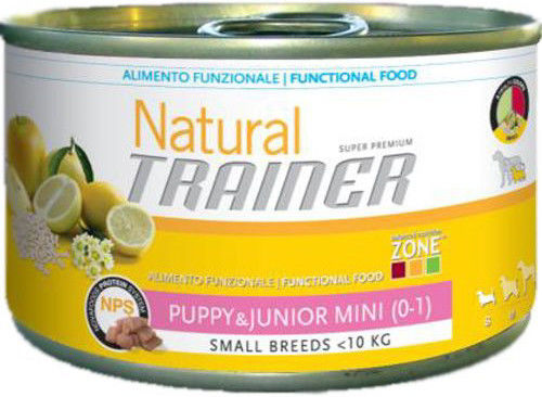 Корм для щенков Trainer Natural Puppy&Junior Mini Курица 150г