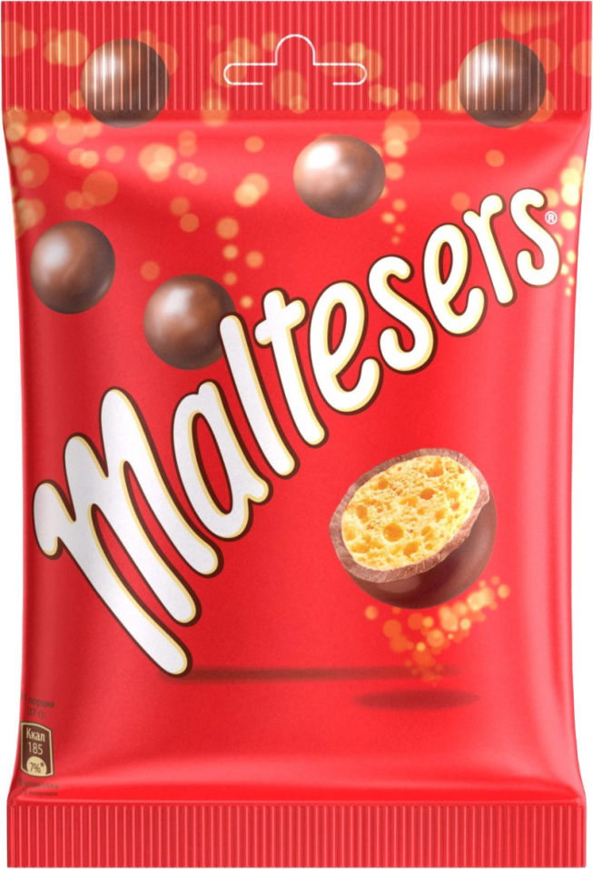 Драже Maltesers Хрустящие шоколадные шарики 85г