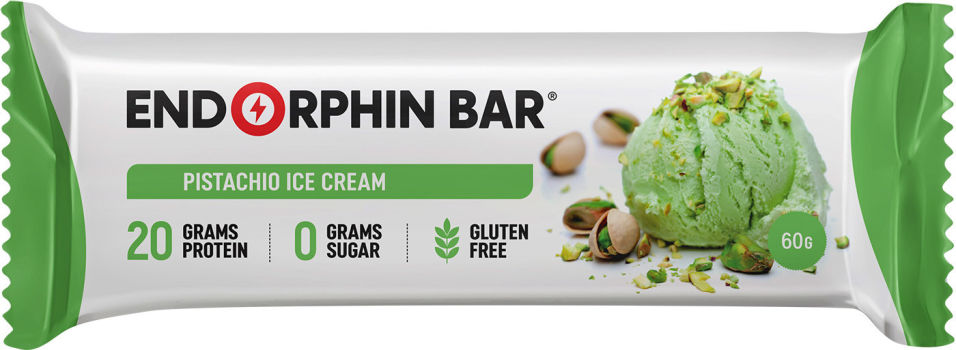 Батончик протеиновый Endorphin Bar Protein Bar Фисташковое мороженое 60г