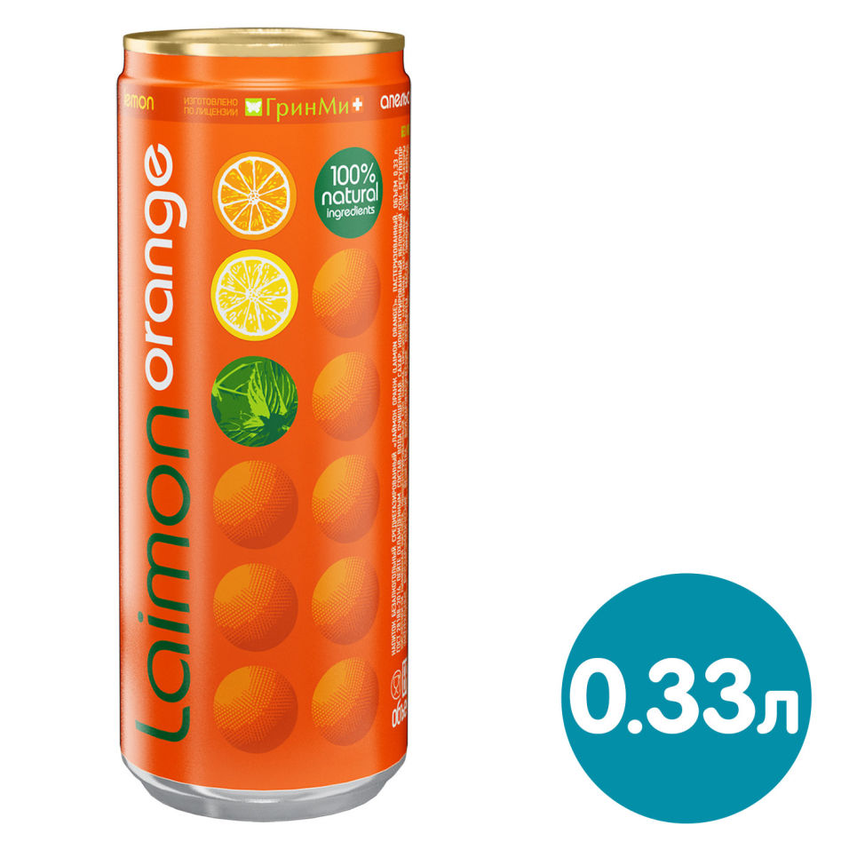 Напиток Laimon Orange 330мл