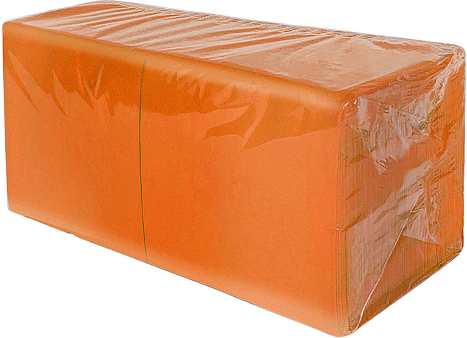Салфетки бумажные Gratias Professional Оранжевые 24*24см 1 слой 400шт