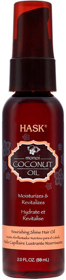 Масло для волос Hask Питательное с экстрактом кокоса 59мл