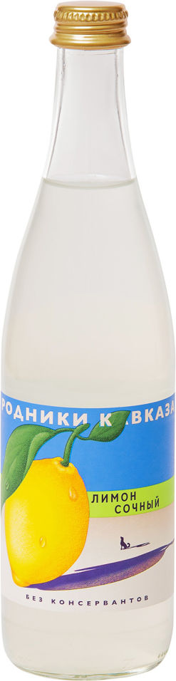 Напиток Родники Кавказа Лимон 500мл
