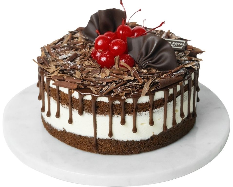 Торт Cream Royal Шоколадный с вишней 1.1кг