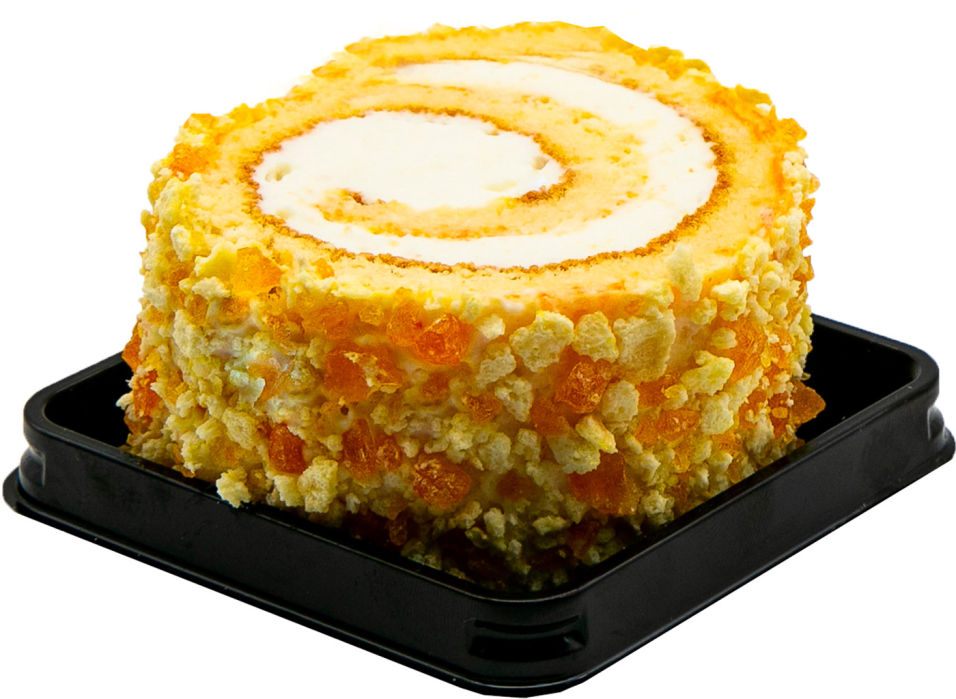 Торт-рулет Excess-Free Морковный с грецким орехом 100г