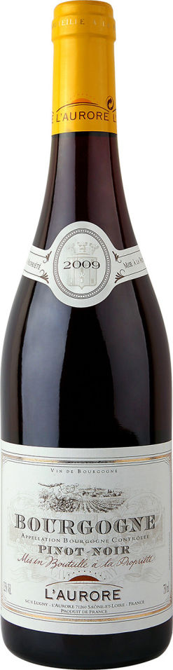 Отзывы о Вине Bourgogne Pinot Noir красном сухом 12.5% 0.75л Отзывы о Вине Bourgogne Pinot Noir красном сухом 12.5% 0.75л