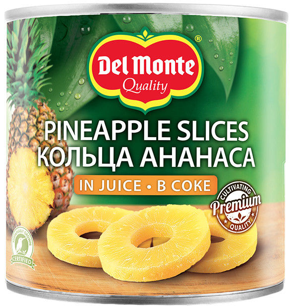 Ананасы Del Monte Кольца в соке 435г