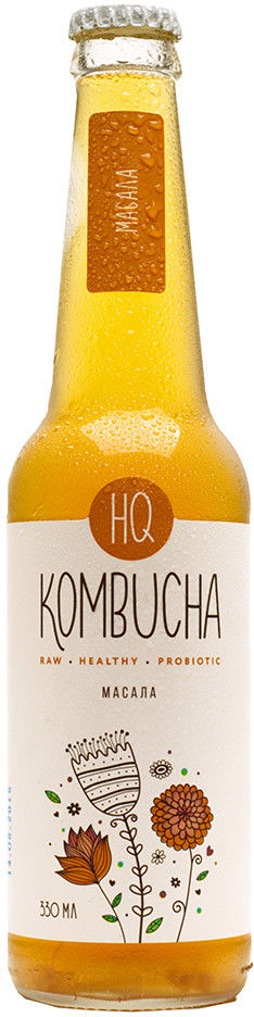 Чай черный HQ Kombucha Масала 330мл