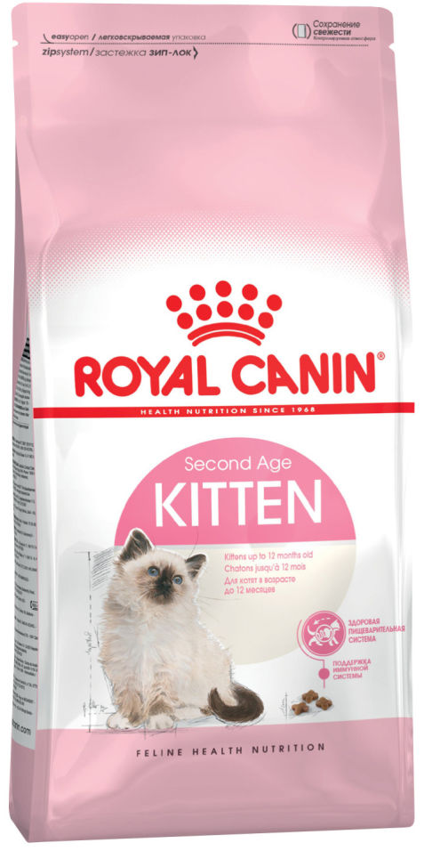 Сухой корм для котят Royal Canin Kitten 36 Птица 4кг Сухой корм для котят Royal Canin Kitten 36 Птица 4кг