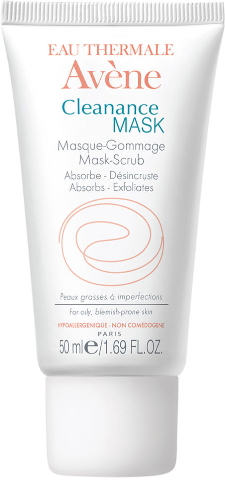 Маска-скраб для лица Avene Cleanance Mask для глубокого очищения 50мл