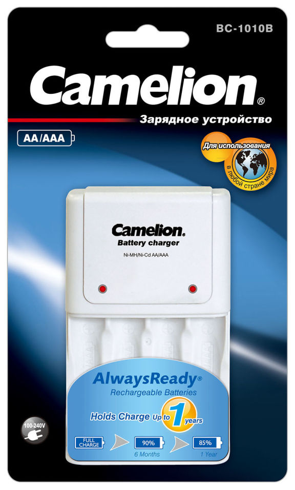 Отзывы о Зарядном устройстве Camelion АА/ААА Отзывы о Зарядном устройстве Camelion АА/ААА
