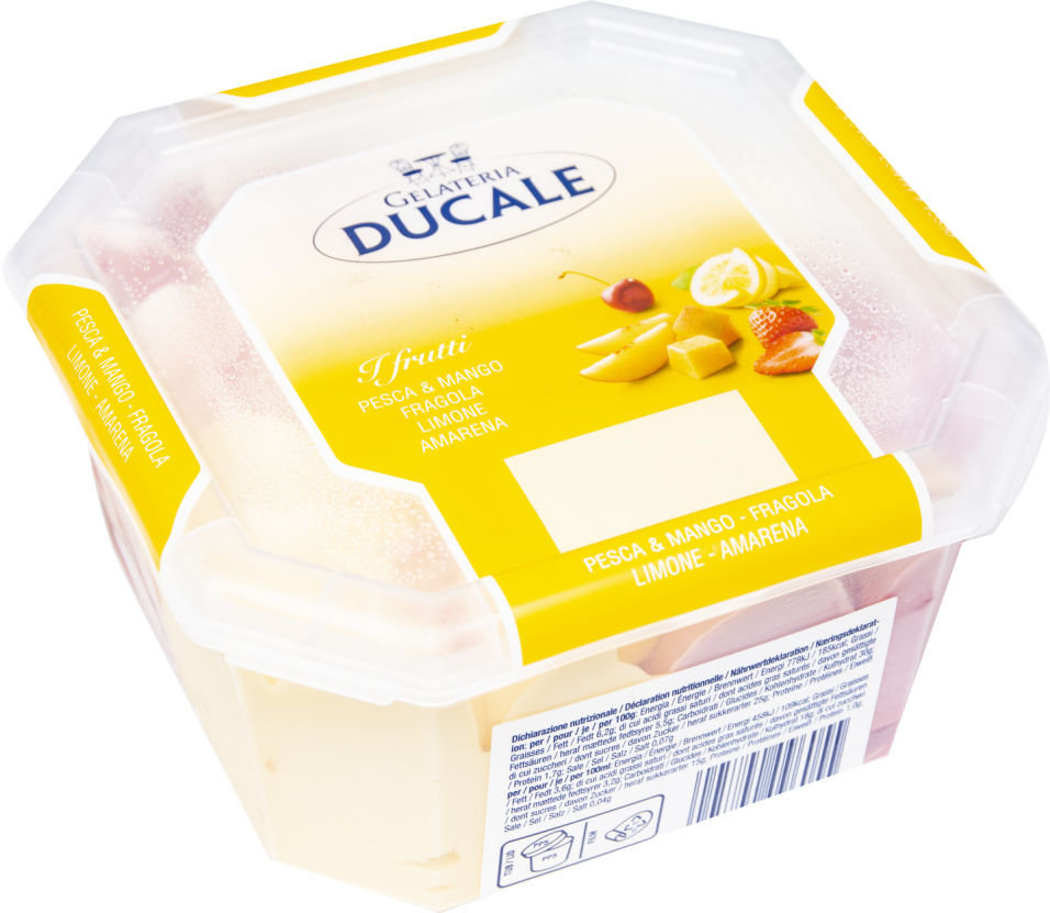 Сорбет Gelateria Ducale Ассорти 500г