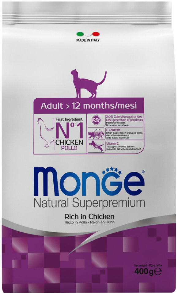 Корм для кошек Monge Cat 400г Корм для кошек Monge Cat 400г
