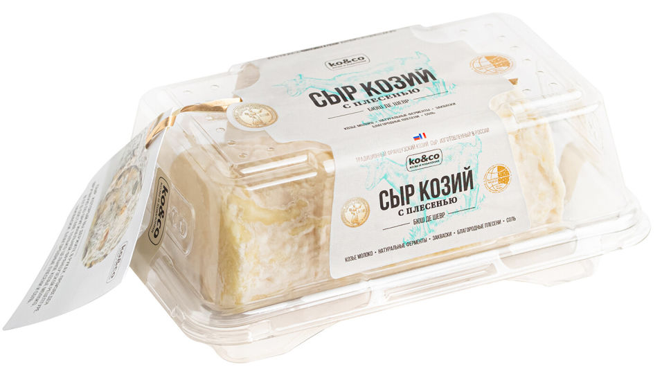 Отзывы о Сыр Ko&Co Бюш Де Шевр из козьего молока с плесенью 45% 90г Отзывы о Сыр Ko&Co Бюш Де Шевр из козьего молока с плесенью 45% 90г