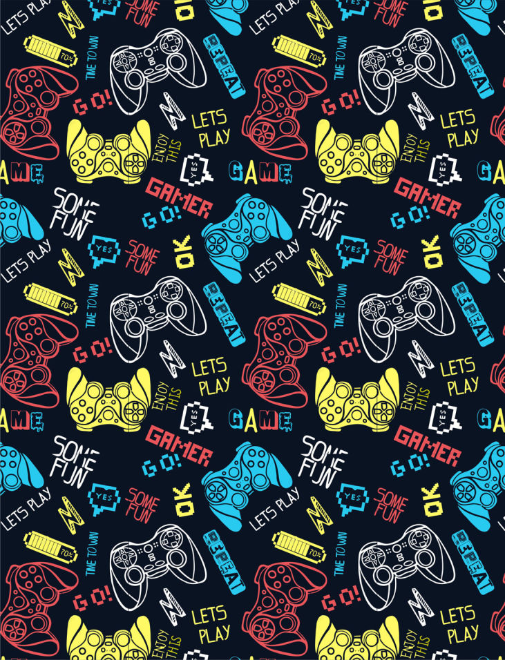 Плед Belezza Gamer яркий микс 130*170см