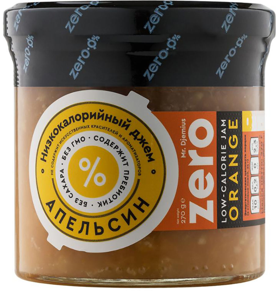 Джем Mr.Djemius Zero Апельсин 270г