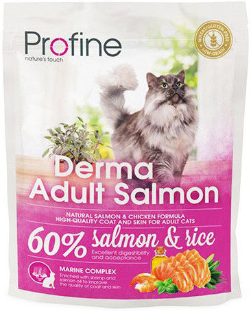 Сухой корм для кошек Profine Derma Лосось 300г