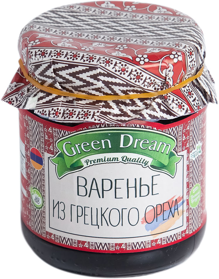 Варенье Green Dream из грецкого ореха 300г