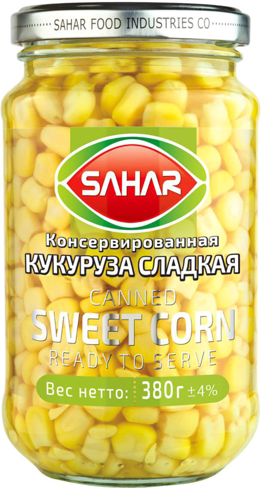 Кукуруза Sahar Сладкая 380г