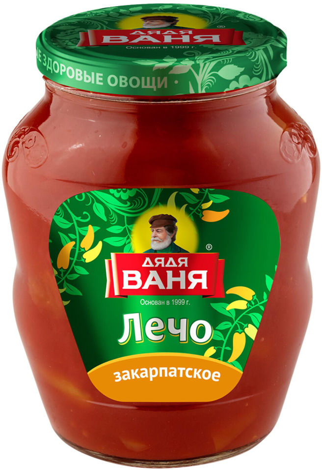 Лечо Дядя Ваня Закарпатское 680г Лечо Дядя Ваня Закарпатское 680г