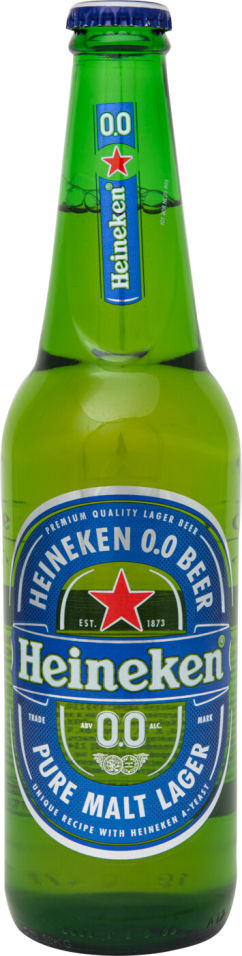 Пиво Heineken безалкогольное 0.0% 0.47мл Пиво Heineken безалкогольное 0.0% 0.47мл