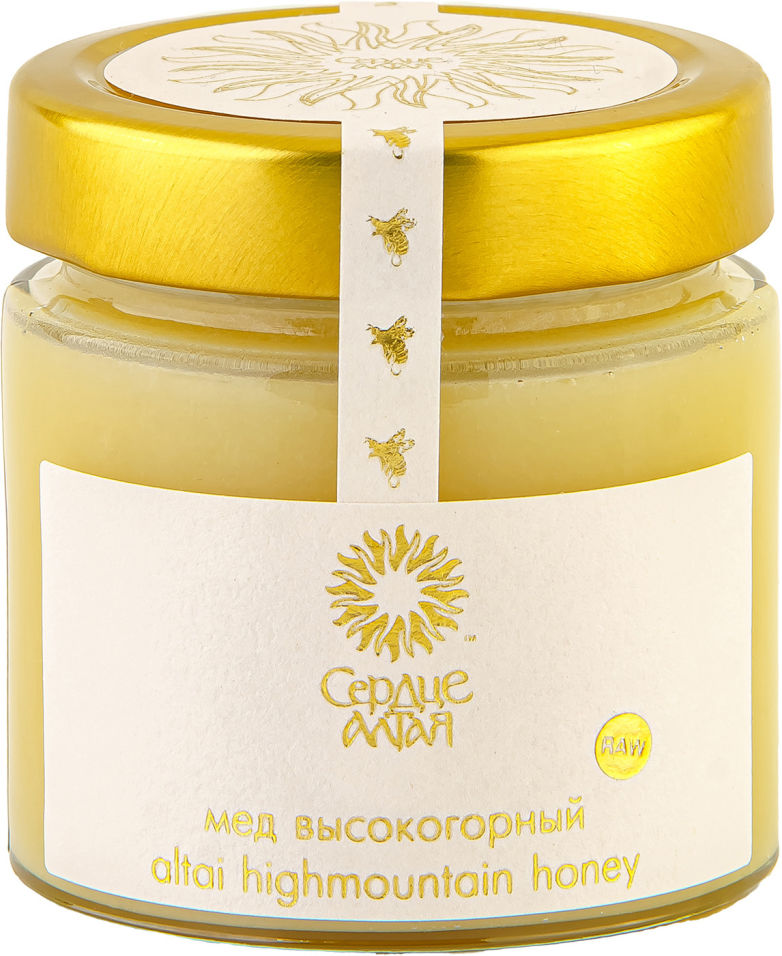 Мед Сердце Алтая Алтайский высокогорный Эксклюзивный сбор 250г