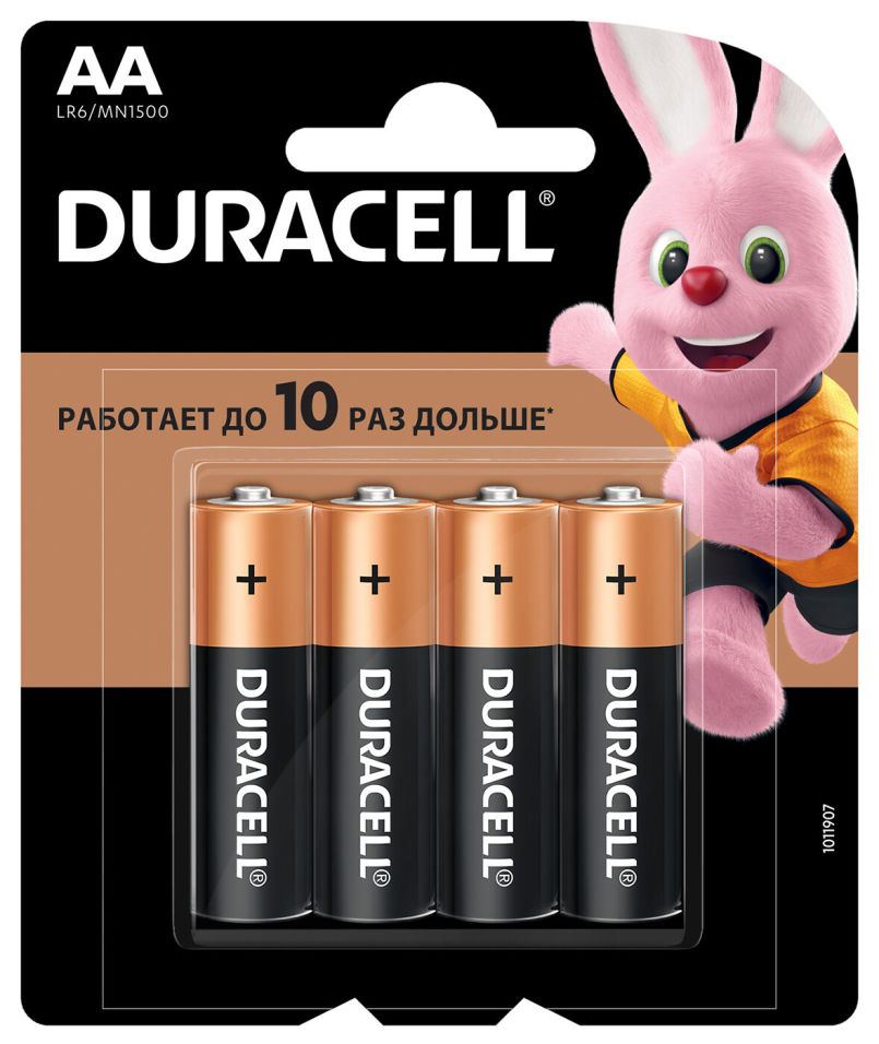 Отзывы о Батарейки Duracell К4 АА 4шт