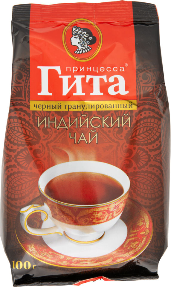 Чай черный Принцесса Гита Медиум 100г