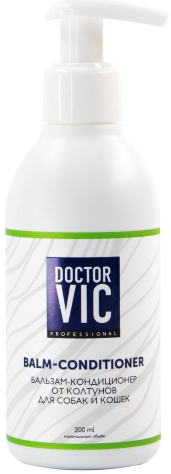 Бальзам для собак и кошек Doctor VIС от колтунов 200мл