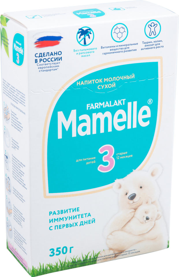 Смесь Farmalakt Mamelle 3 молочная с 12 месяцев 350г