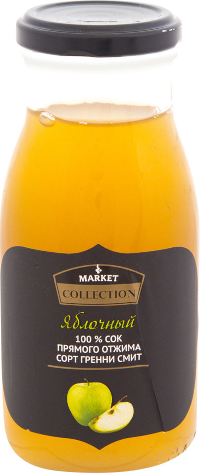 Сок Market Collection Яблочный из яблок сорта Гренни смит 250мл