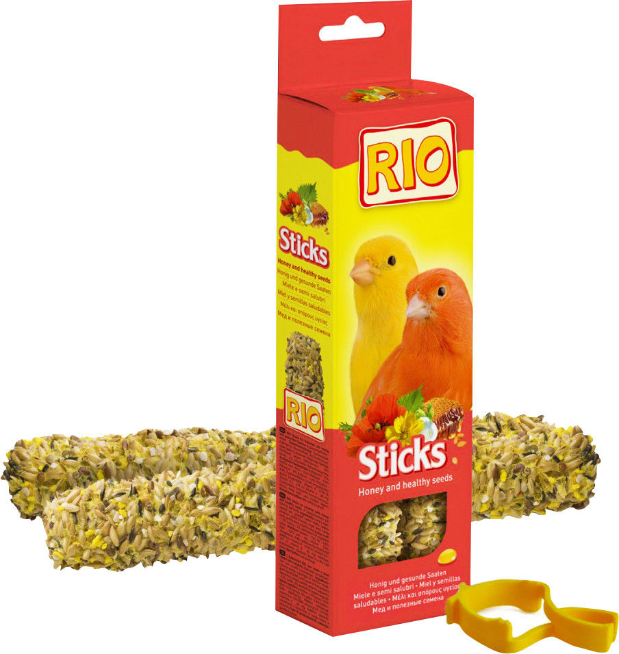 Лакомство для птиц Rio Палочки с полезными семенами 80г Лакомство для птиц Rio Палочки с полезными семенами 80г