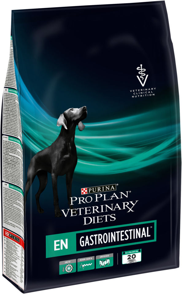 Сухой корм для собак Pro Plan Veterinary Diets EN Gastrointestinal при заболеваниях ЖКТ 5кг Сухой корм для собак Pro Plan Veterinary Diets EN Gastrointestinal при заболеваниях ЖКТ 5кг