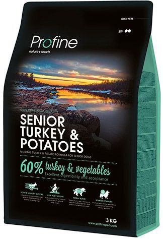 Сухой корм для собак Profine Senior Индейка 3кг