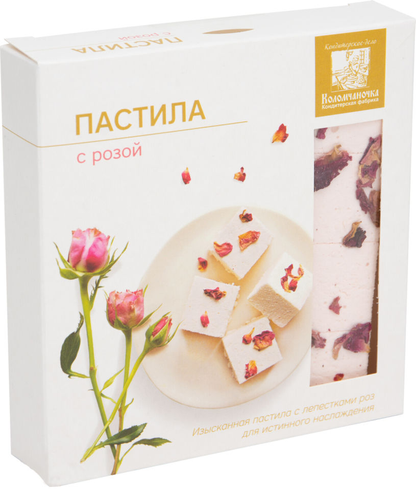 Пастила Коломчаночка с розой 135г
