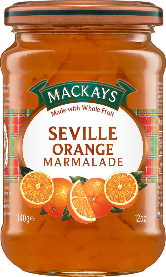 Десерт Mackays Апельсиновый 340г