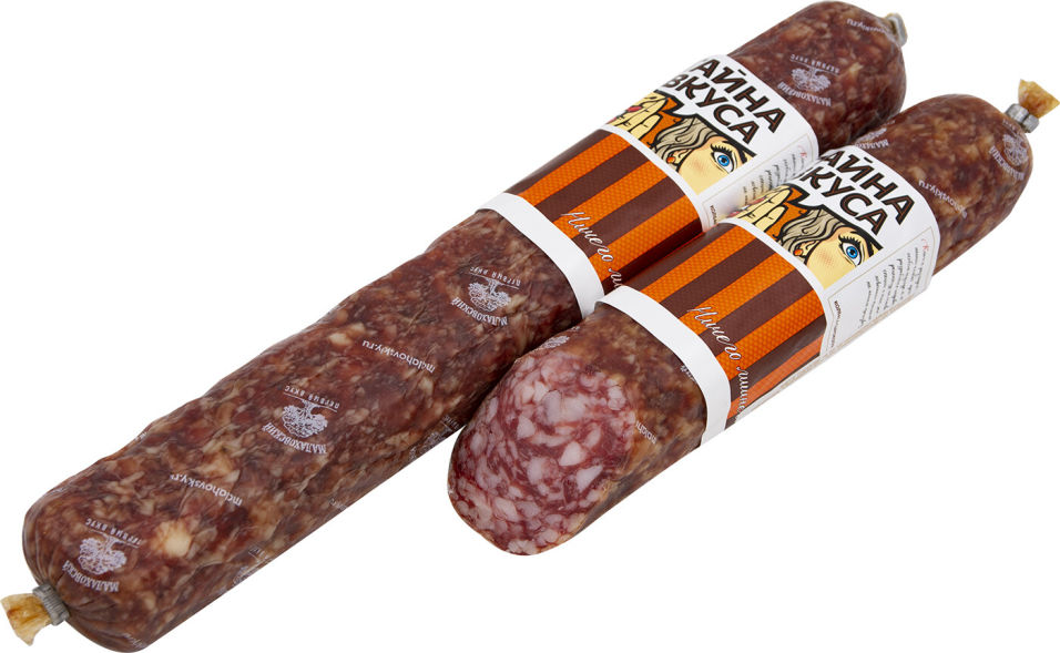 Колбаса Малаховский Тайна вкуса сырокопченая 0.5-0.6кг