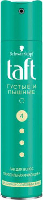 Лак для волос Taft Густые и Пышные Сверхсильная Фиксация 225мл 281₽
