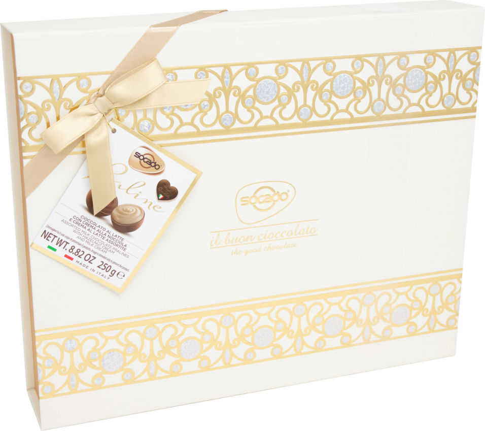 Набор конфет Socado Jewel Драгоценность ассорти пралине 250г