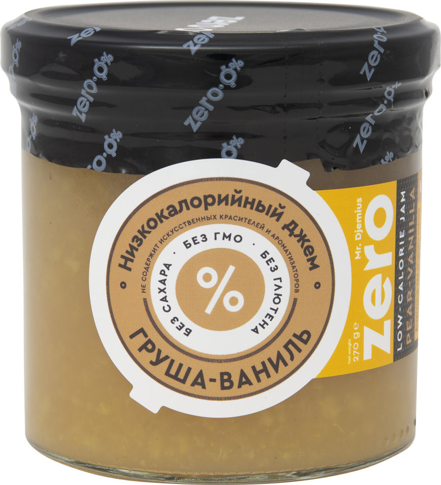 Джем Mr.Djemius Zero Груша-ваниль 270г