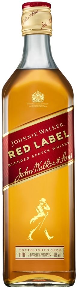 Отзывы о Виски Johnnie Walker Red Label 40% 1л