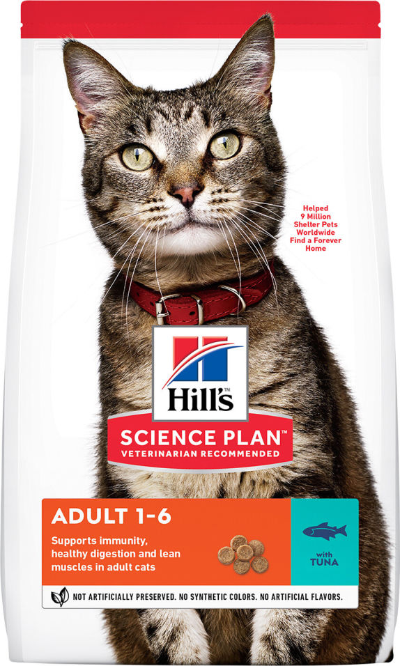 Сухой корм для кошек Hills Science Plan для профилактики МКБ Тунец 10кг Сухой корм для кошек Hills Science Plan для профилактики МКБ Тунец 10кг