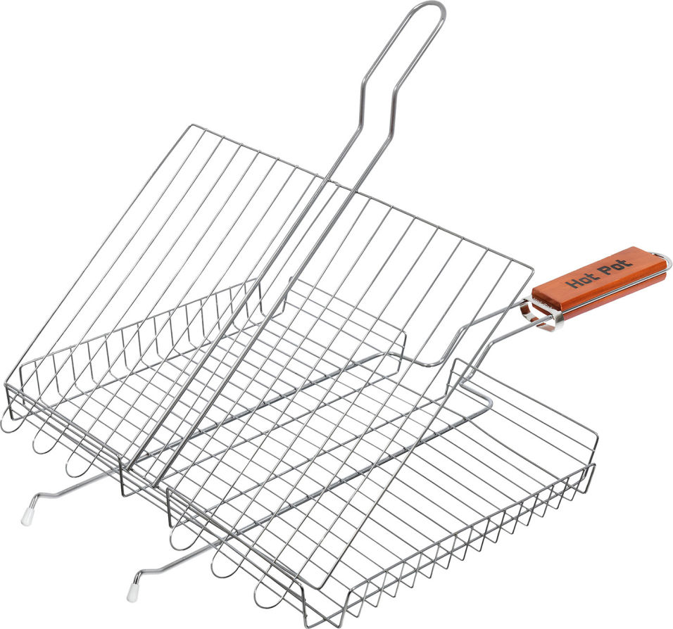 Решетка-гриль Hot Pot глубокая большая 58(+5)*38*28*4см