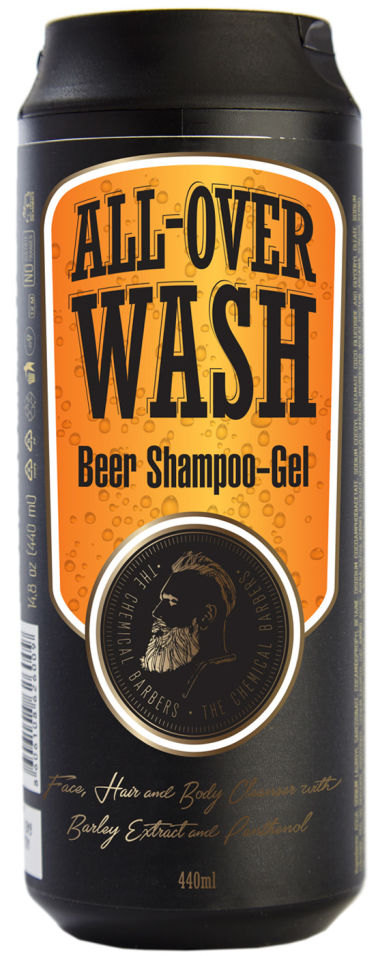 Гель-шампунь для душа The Chemical Barbers Пивной 440мл