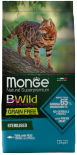 Сухой корм для стерилизованных кошек Monge BWild Grain Free беззерновой из тунца 1.5кг